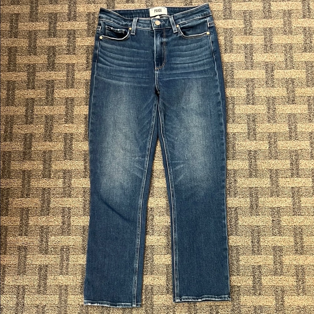 Paige Women's Blue Jeans Cindy Crop 27